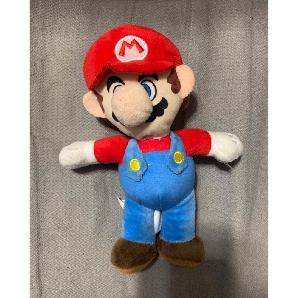 Super Mario Brothers Small Plush Toy Nintendo Retro 90s Y2K Gift Home Decor